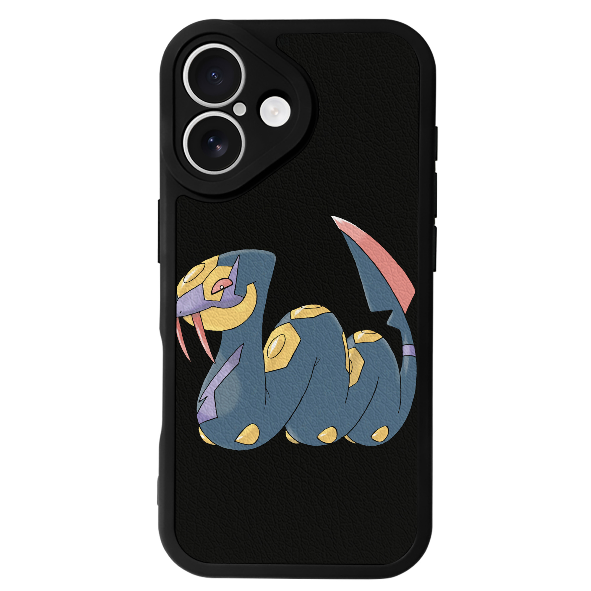 （画像用） ポケットモンスター Pokémon 【iPhone 16シリーズ対応】シリコンスマホケース（レザー調） 材質：シリコン